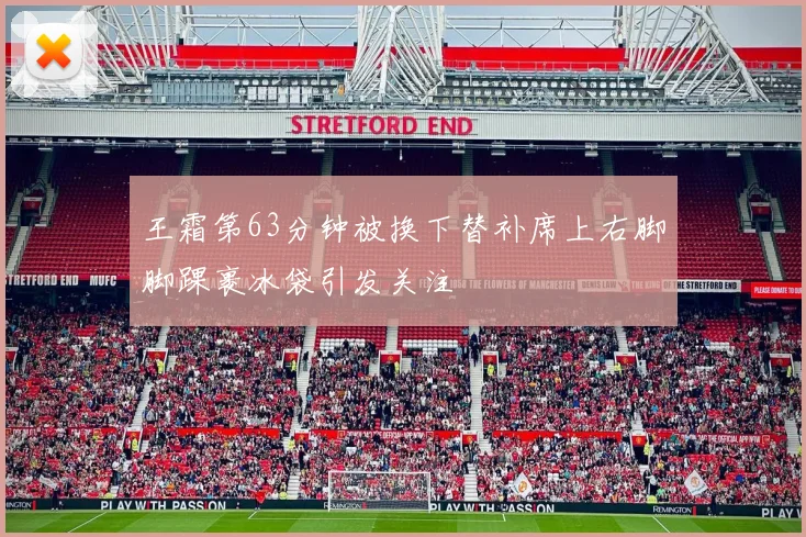 王霜第63分钟被换下替补席上右脚脚踝裹冰袋引发关注